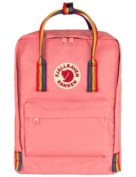 Fjallraven Kanken Rainbow Backpack Pink Rainbow Accessories From Fat Buddha Store Uk