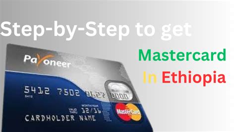 How To Get Mastercard In Ethiopia Nastech