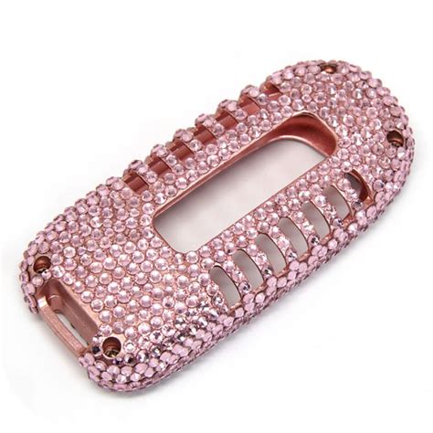 Attractive Pink Diamond stuck Car Key Case Cover For Jeep