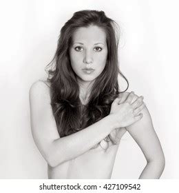 Elegant Nude Woman Perfect Body Front Stock Photo Shutterstock