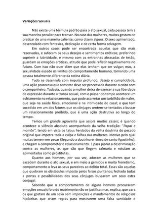 Varia Es Sexuais E Relacionamentos Pdf