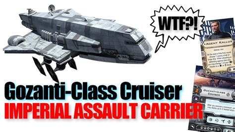 X Wing Imperial Assault Carrier Gozanti Class Youtube