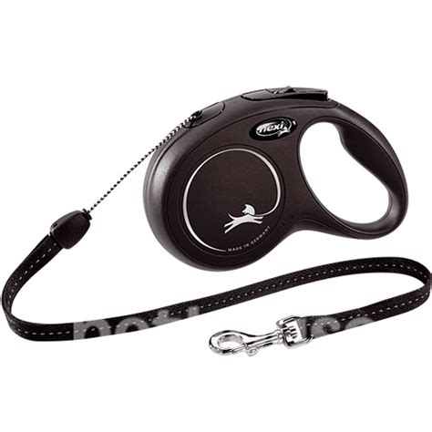 Flexi New Classic S — поводок-рулетка для собак до 12 кг, трос, 8 м ...