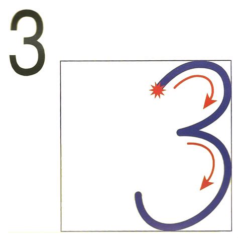 Учимся писать цифры