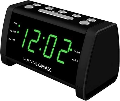 Amazon Hannlomax Hx Cr Alarm Clock Radio Pll Am Fm Radio With