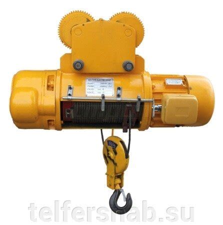Тельфер электрический CD1 г/п 1тн. в/п 12м (735452185) купить с ...