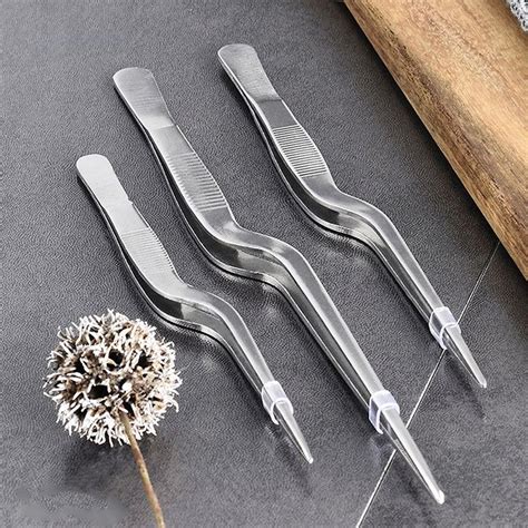 Pack Portable Sizes Kitchen Tweezers Bbq Food Tweezers Clip Mini