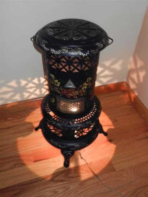 Vintage Space Heaterantique Black Room Heaterconverted To Electricity