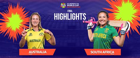 Australia Women vs South Africa Women || Final