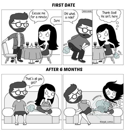 Artist Creates 30 Cute Relatable Comics About Life As A Couple Cute Couple Comics Couples