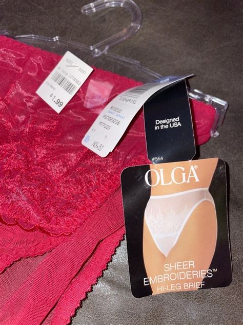 VINTAGE Second Skin Red Satin Nylon Hi Cut Bikini Brief S S PANTY NWT Size EBay