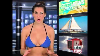 Rachelle Wilde Naked News Compilation