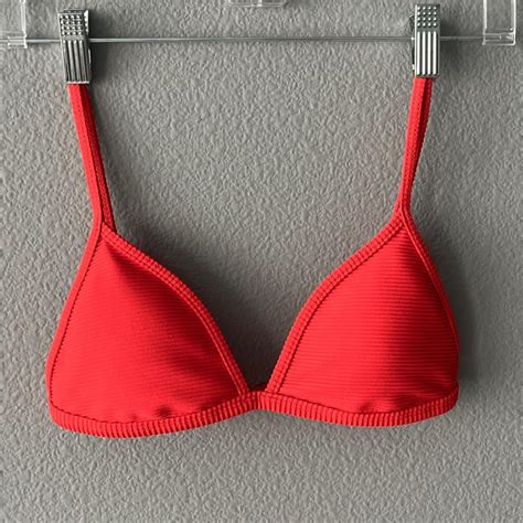 Billabong S Classic Tanlines Ceci Triangle Bikini Depop