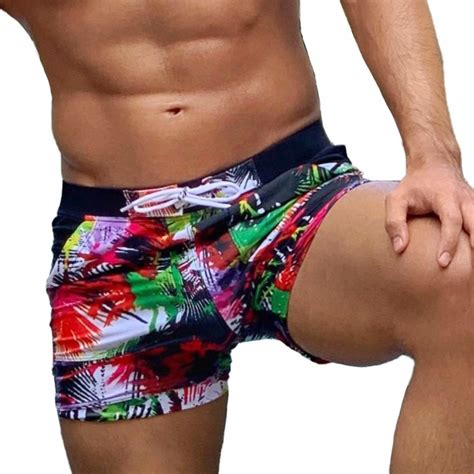 TADDLEE Sexy Men Swimwear Swimsuit Swim Boxer Briefs Bikini Trunks Bathing Suits XXL Red