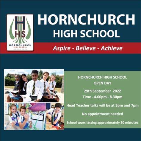 Hornchurch High School Open Evening 2022
