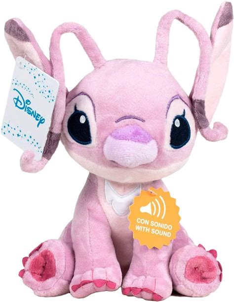 Disney Peluche Angel Fidanzata Di Stitch Con Il Suono Cm Amazon It