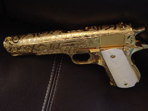 Baker Hydro Skimmer Vacuum Plate Gold Plated 1911 Parts For Sale