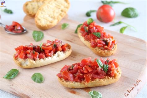 Bruschette Al Pomodoro Le Bont Di Aly