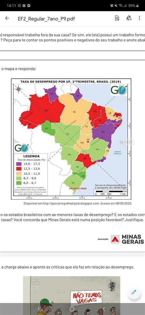 Observe O Mapa Abaixo E Responda