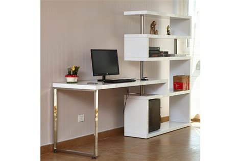 Письменный стол со стеллажом из массива - фото