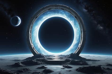 Premium Photo Parallel Universe Mockup With Blank Spaces For Your Design
