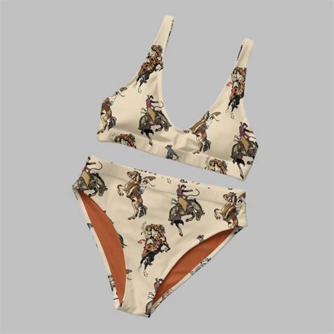 Cowboy Bikini Set For Women Grishko