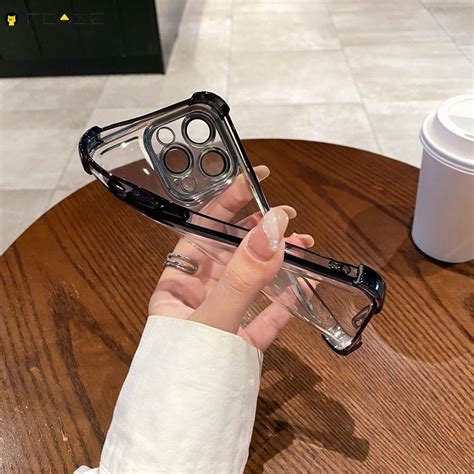 Para Infinix Hot i Smart Capa De Telefone Quatro Cantos Airbag De Canto Anti Queda À Prova