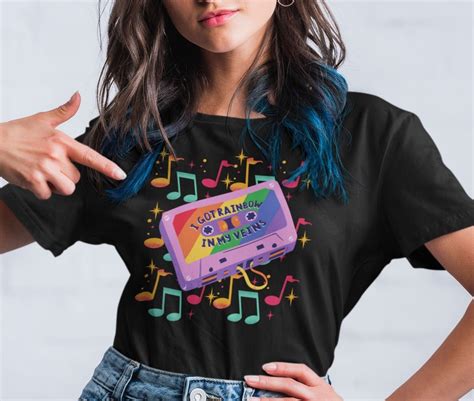 Rainbow Cassette Gay Pride Tee Rainbow Pride Tshirt Pride Parade Shirt Coming Out Gift Gay