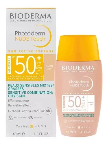 Bioderma Protector Solar Photoderm Nude Touch T Claro Ml MercadoLibre