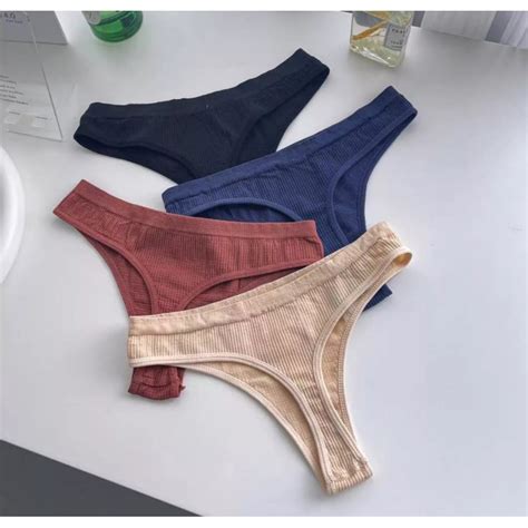 Womens PC Sexy Thong Bikini Underwear T Back Seamless Panties G Strings Sexy Panty Size M L