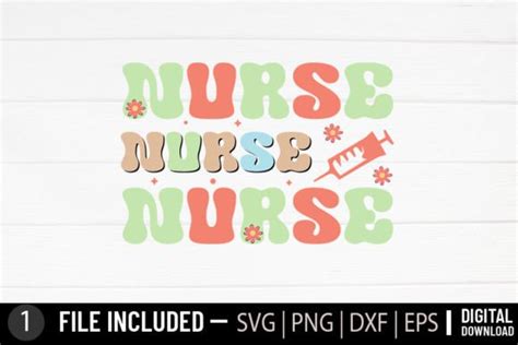 Nurse Nurse Retro Svg Graphic By Svg Zone · Creative Fabrica