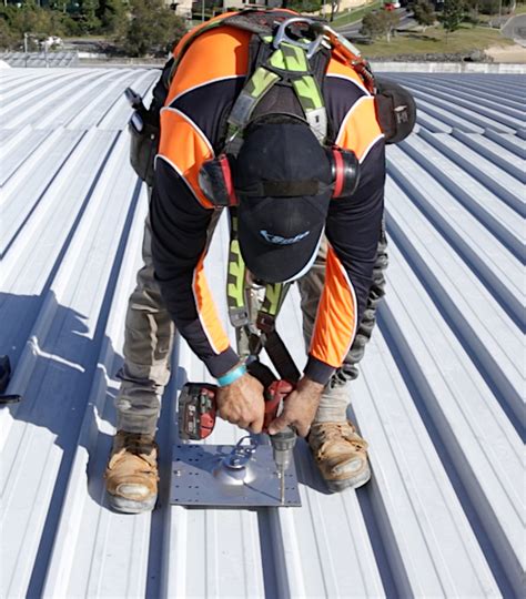 Roof Anchor Points Roof Anchors Safe At Heights Brisbane