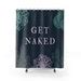 Get Naked Shower Curtain Funny Shower Curtain Western Etsy