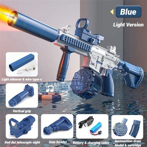 Automatic M Water Gun Continuous Hair Electric Toy Water Gun Outdoor