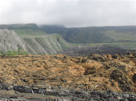 Reunion Island Volcano