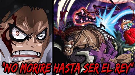 ODA ES UN GENIO LUFFY APARECE LUFFY YAMATO Y MOMO VS KAIDO La Raza