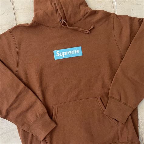 Supreme Box Logo Bogo Hoodie Sweatshirt Size L If Depop