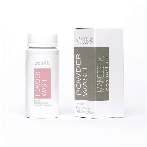 MANOOSHIK Энзимная пудра для умывания с витамином С, 100 мл купить по ...