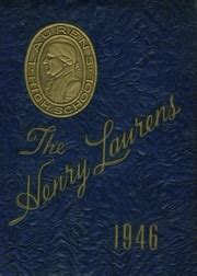 Laurens High School - Henry Laurens Yearbook (Laurens, SC), Covers 1 - 7