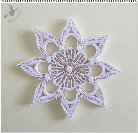 How to make a quilling snowflake tutorial 2 – Artofit