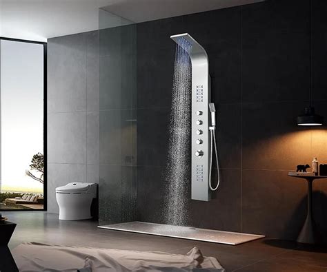 Как установить душевую панель - cоветы по выбору сантехники от Акванет.Ру