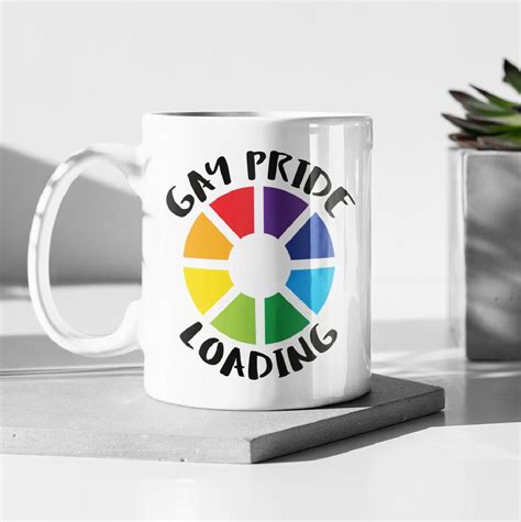 LGBT Gay Pride SVG Gay Pride Loading SVG Gay Dxf Rainbow Etsy
