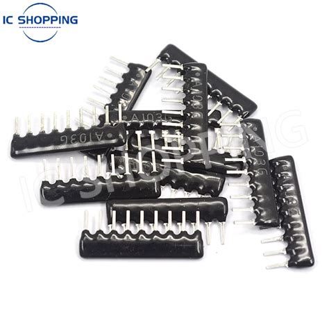 Pcs Pin Pin Exclusion Network Resistor Array Dip