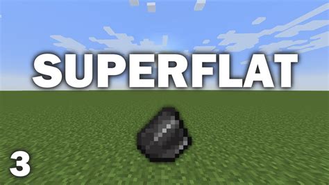 Minecraft Superflat The Search For Flint Youtube