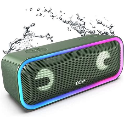 Enceinte Bluetooth Portable Lumineuse W Enceintes Sans Fil Avec Led