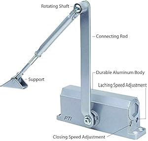 BEST SELLER Automatic Door Closer With Hydraulic Hinge - Slowly Closes ...
