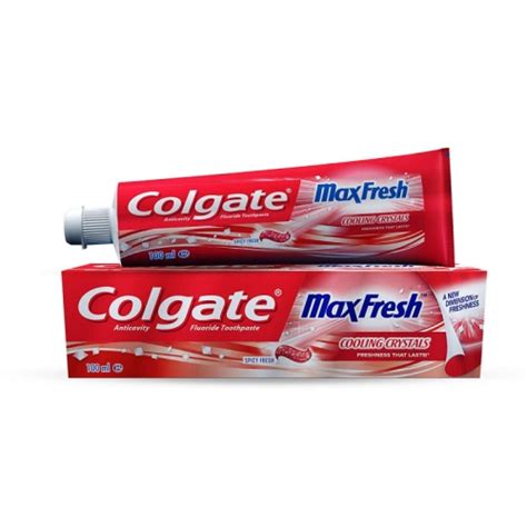 Ml 100 Max Fresh Spicy معجون اسنان كولجت Colgate Max Fresh Spicy