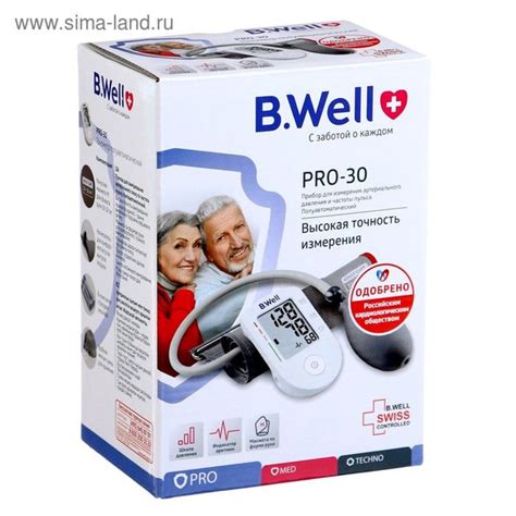 Тонометр полуавтоматический для измерения давления B.Well PRO-30 ...