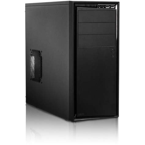 NZXT Source 210 Elite Mid Tower Chassis (Black) S210E-001 B&H