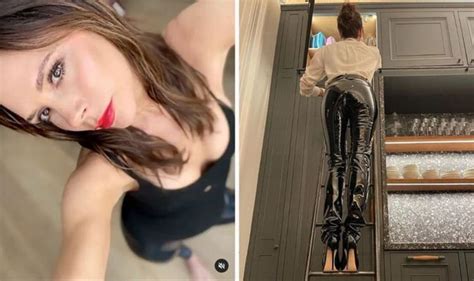 Victoria Beckham Flaunts Figure In Sex Pants Ahead Of Date Night With Husband David